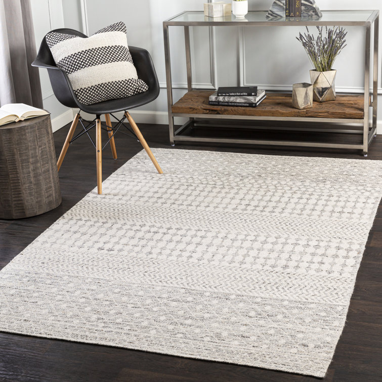 Foundry Select Armory Geometric Handmade Flatweave Neutral Area Rug
